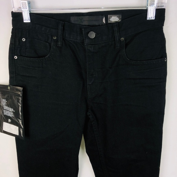 Alexander Wang X Black Taper Leg Relaxed Jeans 002 - Picture 4 of 8